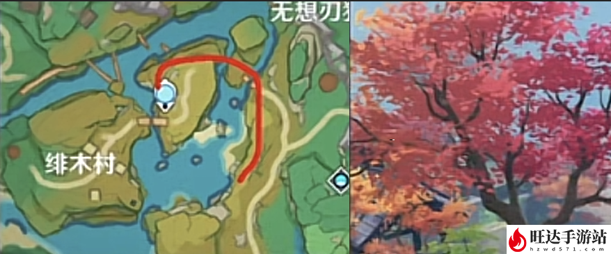 原神孔雀木御伽木最佳速刷点位_木材获取技巧及路线